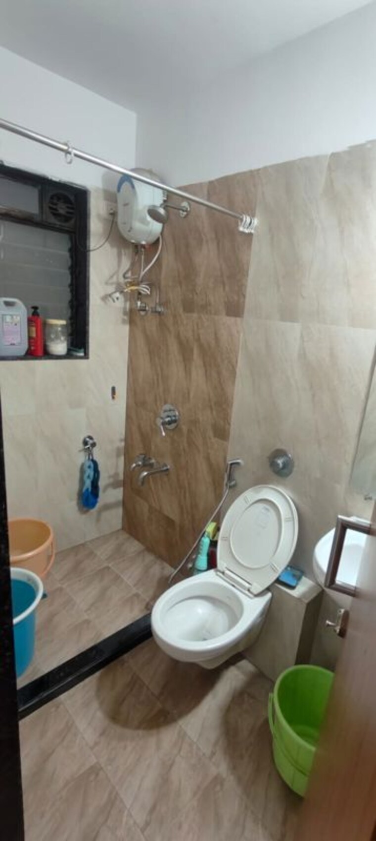 Bathroom, raunak-park-view 2 Bedroom 600 Sq.Ft. Apartment In Ghodbunder Road Thane 10444805