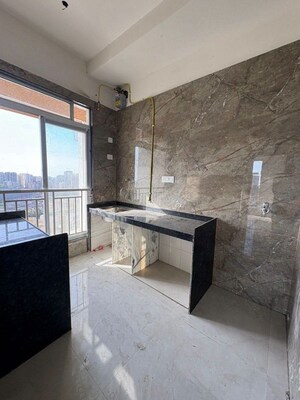 Kitchen in 1 BHK Apartment at Oxford Navrang Navkar, Goregaon West – for Rent
