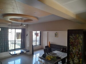 Living Room in 3.5 BHK Apartment at Vrindavan CHS Kandivali West, Kandivali West – for Sale