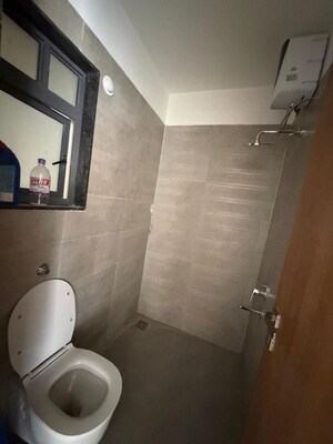 Bathroom in 3 BHK Apartment at Mahindra Nestalgia, Pimpri – for Rent