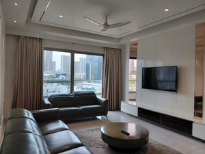 Living Room in 4 BHK Apartment at Jayabheri The Peaks, Narsingi – for Rent