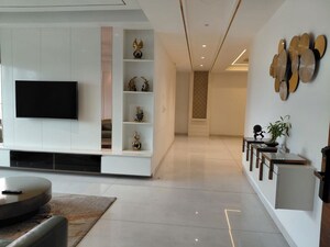 Building Lobby in 4 BHK Apartment at Jayabheri The Peaks, Narsingi – for Rent