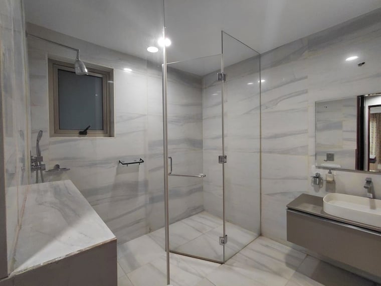 Bathroom, jayabheri-the-peaks 4 Bedroom 4400 Sq.Ft. Apartment In Narsingi Hyderabad 10444856