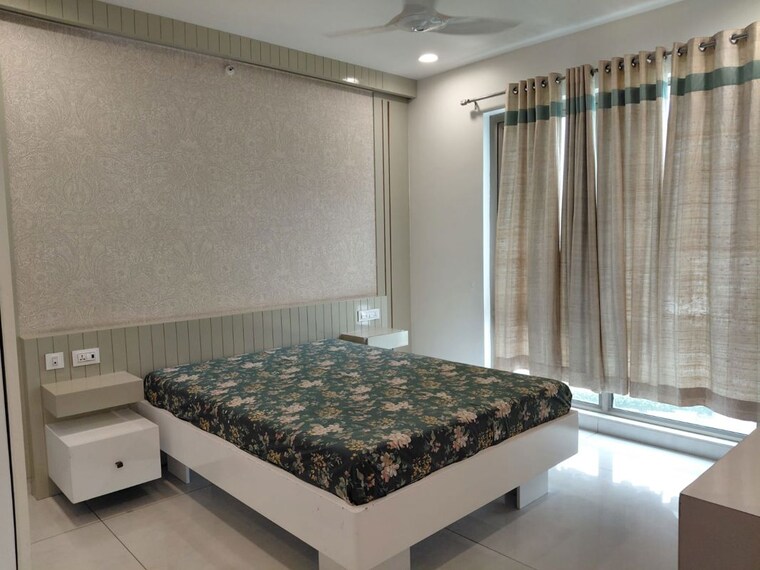 Bedroom, jayabheri-the-peaks 4 Bedroom 4400 Sq.Ft. Apartment In Narsingi Hyderabad 10444856