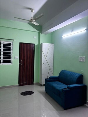 Living Room in 1 BHK Apartment at Jyothi Residency Madhapur, Madhapur – for Rent