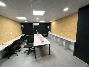 Team Area in  Office Space at Wave One, Sector 18 – for Rent