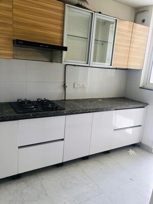 Kitchen in 3 BHK Apartment at M3M Merlin, Sector 67 – for Rent