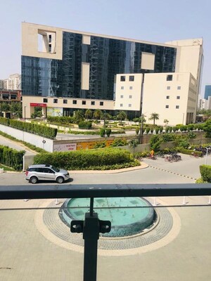 Balcony in 3 BHK Apartment at M3M Merlin, Sector 67 – for Rent