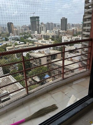 Balcony in 2 BHK Apartment at Om Sai Charan CHS, Borivali West – for Rent