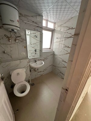 Bathroom in 4 BHK Apartment at New Shivalik Society, Sector 51 – for Sale