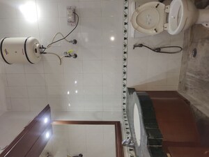 Bathroom in 2 BHK Builder Floor at East Of Kailash – for Rent