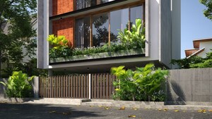 Balcony in 3 BHK Builder Floor at Jayanagar – for Sale