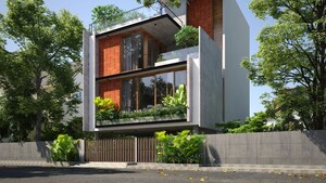 Balcony in 3 BHK Builder Floor at Jayanagar – for Sale