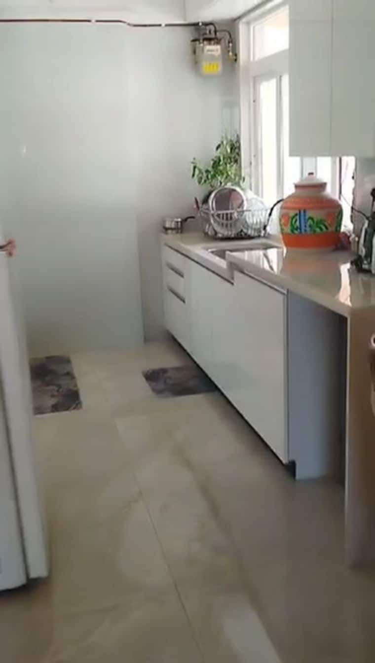 Kitchen, concrete-sai-samast 2 Bedroom 745 Sq.Ft. Apartment In Chembur Mumbai 10444880