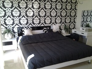 Bedroom in 4 BHK Penthouse at Gera Greens Ville Sky Villas, Kharadi – for Sale