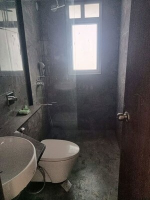 Bathroom in 3 BHK Apartment at Baner – for Rent