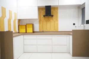 Kitchen in 3 BHK Apartment at Eshanti Elegance, Vasna Bhayli Road – for Sale