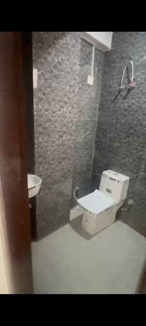 Bathroom in 3 BHK Builder Floor at Mehrauli – for Rent