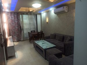 Living Room in 3 BHK Builder Floor at Gautam Nagar – for Rent