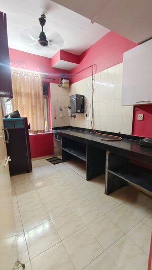 Kitchen in 1 BHK Apartment at Vasant Leela Apartment, Ghodbunder Road – for Rent
