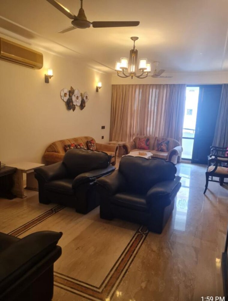 Living Room, ambience-island-lagoon 3.5 Bedroom 3200 Sq.Ft. Apartment In Sector 24 Gurgaon 10445012