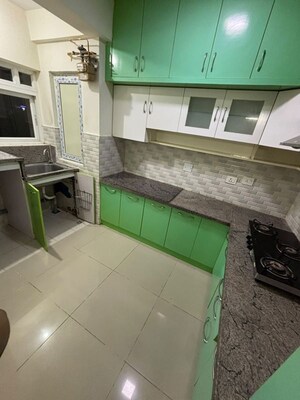 Kitchen in 2 BHK Apartment at Mantri Webcity, Hennur – for Rent