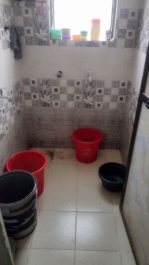 Bathroom in 1 BHK Apartment at Ajanta Krupa CHS, Dombivli West – for Sale