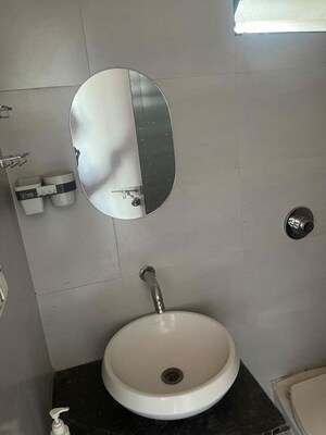 Bathroom in 3 BHK Apartment at Ellisbridge – for Rent