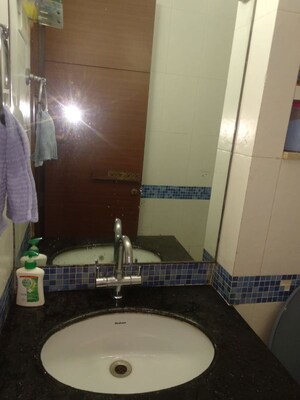 Bathroom in 2.5 BHK Apartment at Oberoi Springs, Andheri West – for Rent