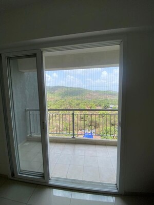 Balcony in 2 BHK Apartment at JVM Veda, Kasarvadavali – for Rent