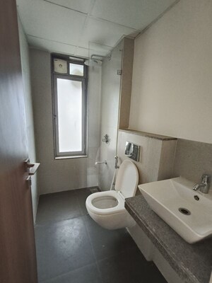 Bathroom in 4 BHK Apartment at Piramal  Vaikunth Cluster 4, Balkum Pada – for Rent