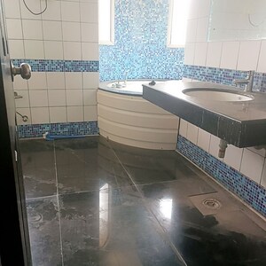 Washroom in 3 BHK Apartment at Omaxe The Nile, Sector 49 – for Rent