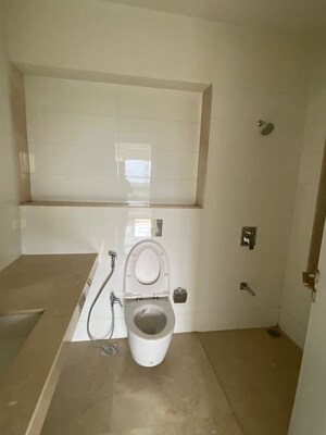 Bathroom in 3.5 BHK Apartment at Godrej The Trees, Vikhroli East – for Rent
