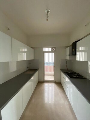 Building Lobby in 3.5 BHK Apartment at Godrej The Trees, Vikhroli East – for Rent