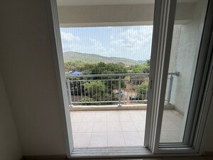 Balcony in 2 BHK Apartment at Metropolis Rivera, Kasarvadavali – for Rent