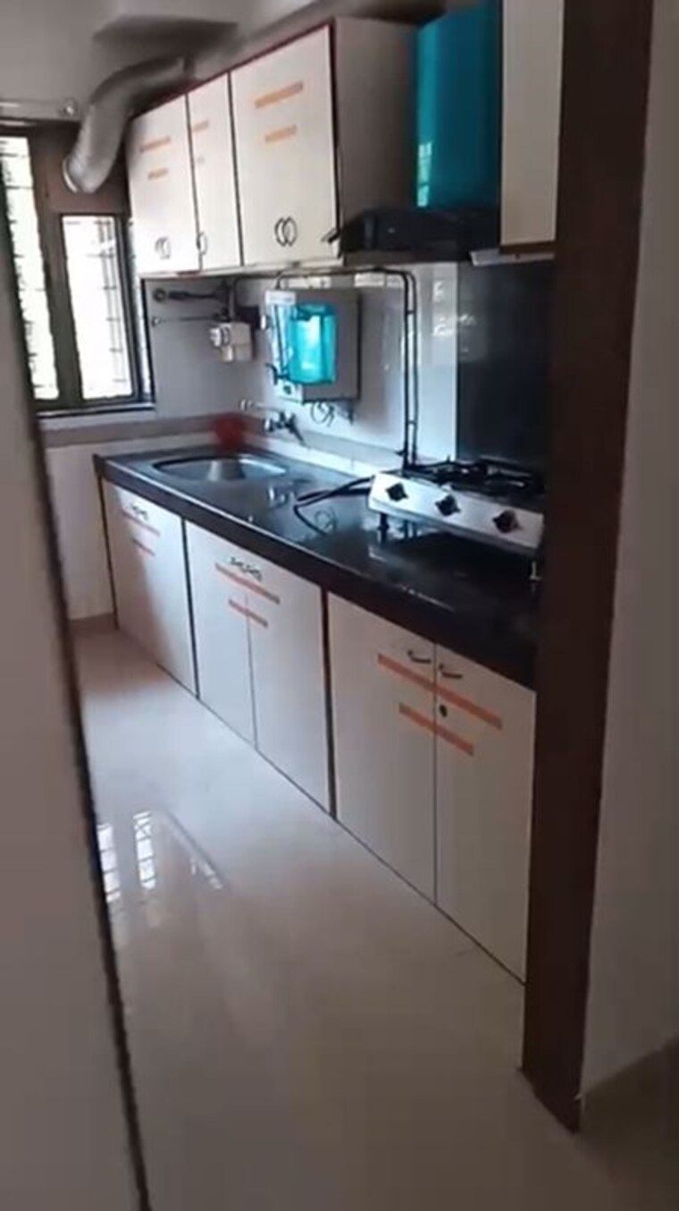 Kitchen, concrete-sai-sansar 2 Bedroom 700 Sq.Ft. Apartment In Chembur Mumbai 10445228