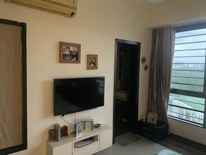 Living Room in 2.5 BHK Apartment at Oberoi Realty Woods, Goregaon East – for Rent