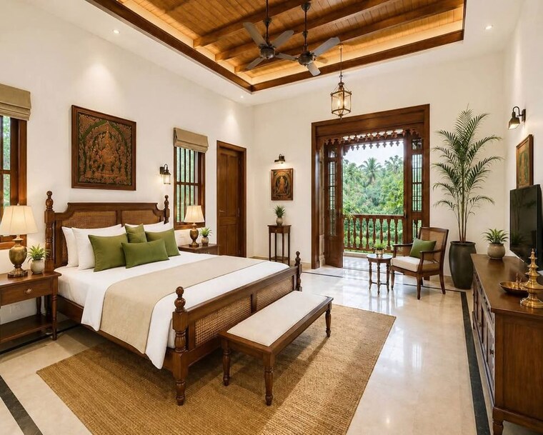 Bedroom, punkunnam 4 Bedroom 3101 Sq.Ft. Villa In Punkunnam Thrissur 10445218