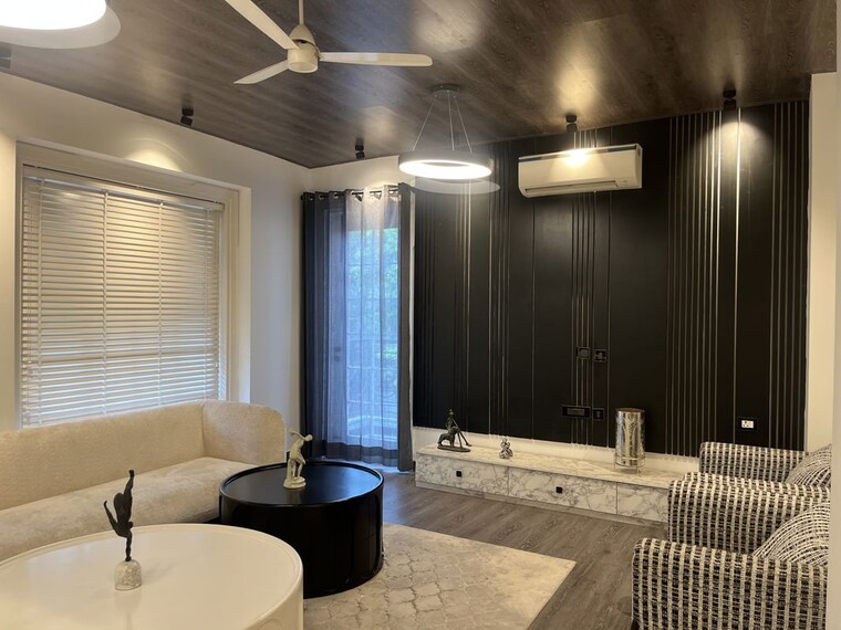 Living Room, malibu town 4 Bedroom 430 Sq.Ft. Builder Floor In Malibu Town Gurgaon 10445312
