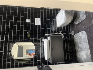 Bathroom in 4 BHK Builder Floor at Malibu Town – for Sale