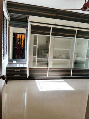 Balcony in 2.5 BHK Apartment at Provident Harmony, Thanisandra Main Road – for Rent