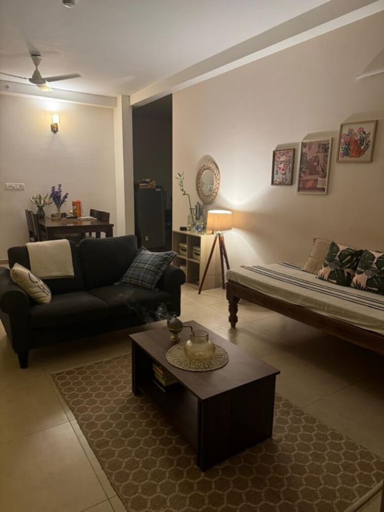 Living Room, bhartiya-city-nikoo-homes-ii 3 Bedroom 1590 Sq.Ft. Apartment In Thanisandra Main Road Bangalore 10445352