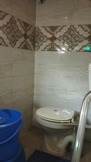 Bathroom in 1 RK Builder Floor at Saket – for Rent