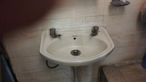 Bathroom in 1 RK Builder Floor at Saket – for Rent