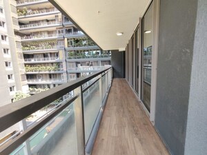 Balcony in 4 BHK Apartment at The Wadhwa The Address Vista, Ghatkopar West – for Rent