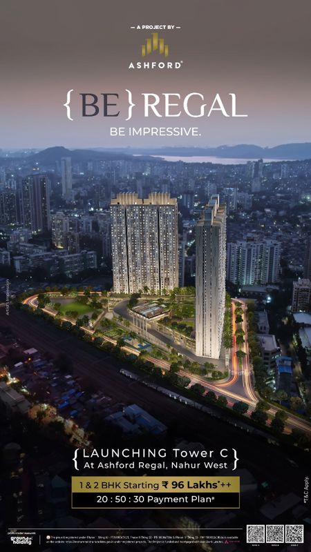 1 BHK 405 Sq.Ft. Builder Floor in Ashford Regal