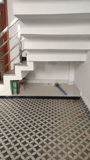 Staircase in 3 BHK Independent House at Arsha Madhav Greens, Gomti Nagar – for Sale