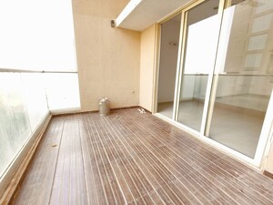 Balcony in 3 BHK Apartment at Kumar Princetown Royal, Undri – for Rent