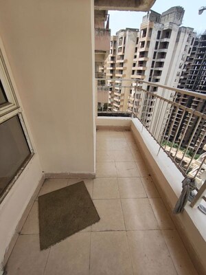 Balcony in 2 BHK Apartment at Supertech Eco Village II, Sector 16b Greater Noida – for Rent