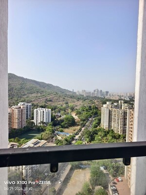 Balcony in 2 BHK Apartment at Damji Shamji Mahavir Spring Tulip Phase 1, Pokhran Road No Two – for Sale